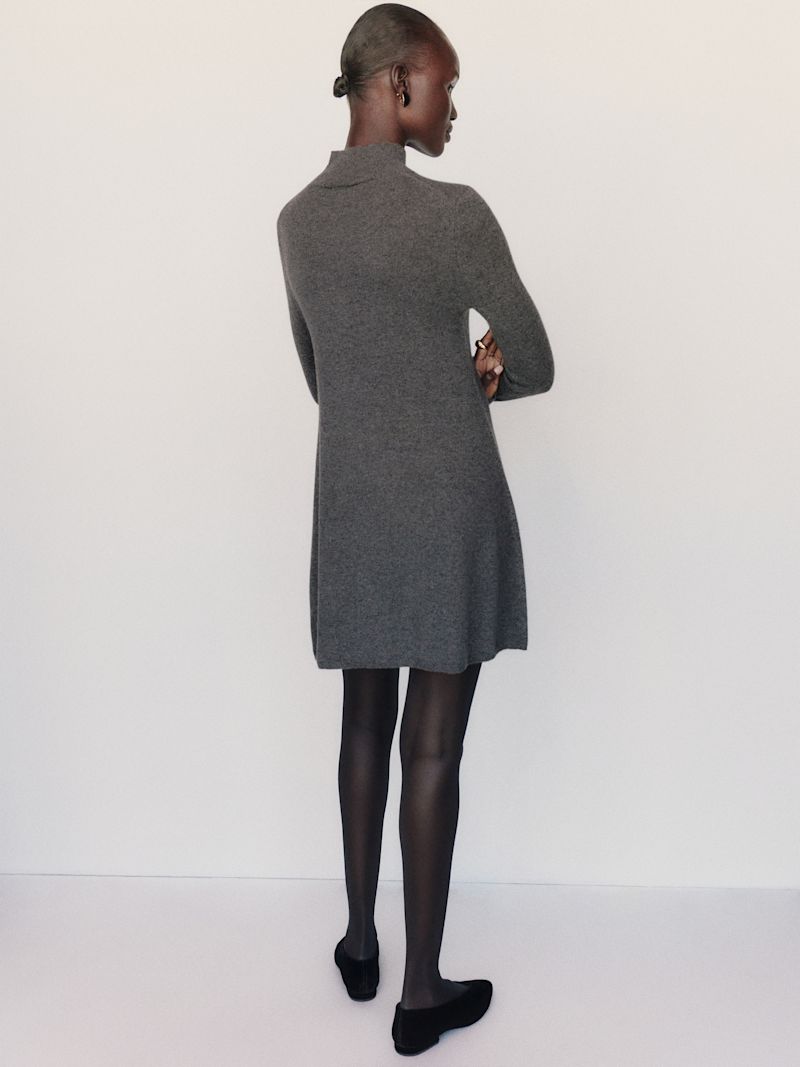 Thunder April Cashmere Turtleneck Mini Dress - Image 6
