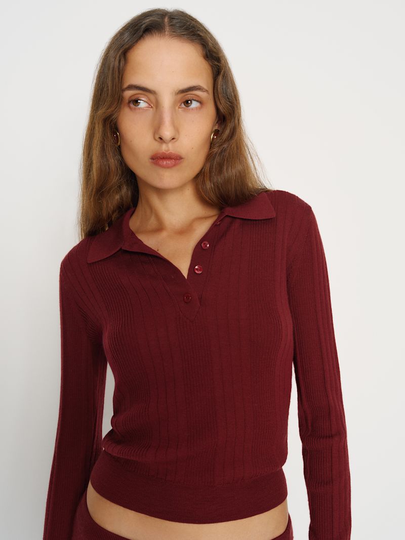 Chianti Hermia Regenerative Merino Polo - Image 3