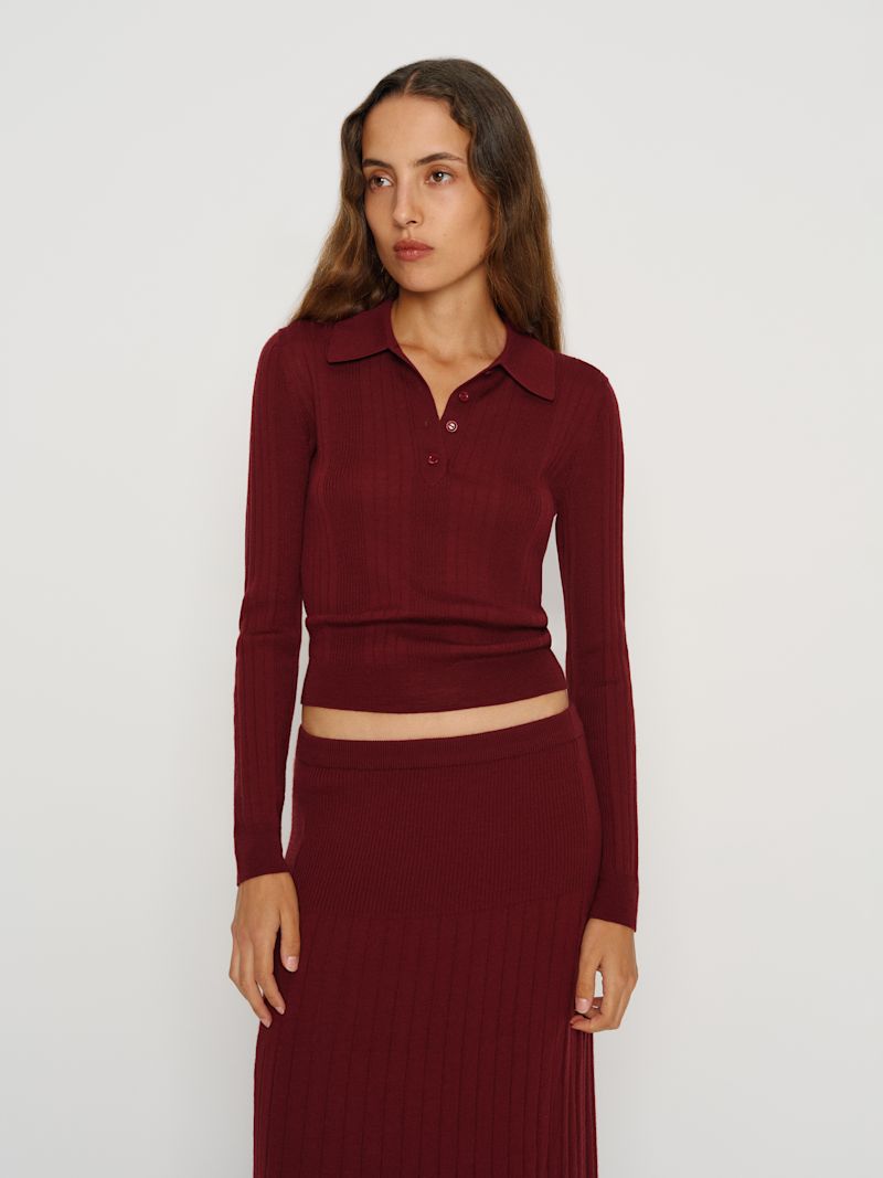 Chianti Hermia Regenerative Merino Polo - Image 6