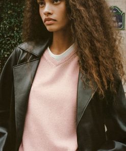 Neapolitan Donegal Sydney Regenerative Wool V-Neck Sweater