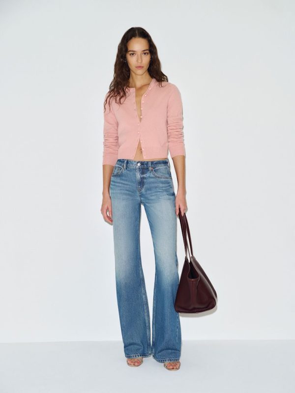 Lotus Caspia Cashmere Cropped Cardigan
