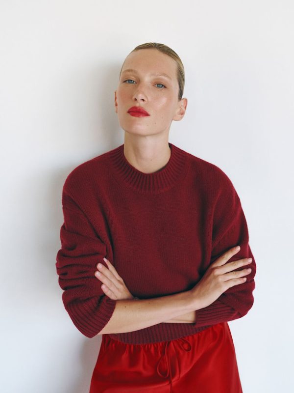 Chianti Remy Regenerative Wool Crew