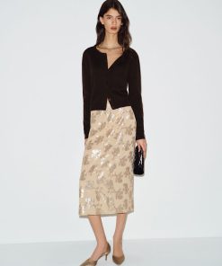 Mole Clara Cashmere Crew Cardigan