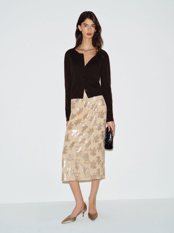 Mole Clara Cashmere Crew Cardigan