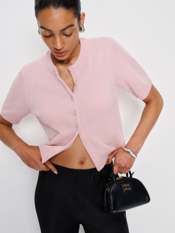 Cherry Blossom Maude Cashmere Cardigan