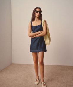 Volio Elinda Denim Mini Dress