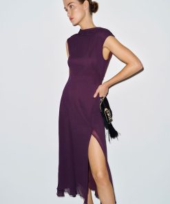 Crushed Violet Esmeralda Dress