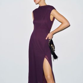 Crushed Violet Esmeralda Dress