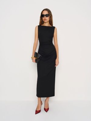 Black Benson Knit Dress