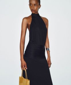 Black Anya Knit Dress