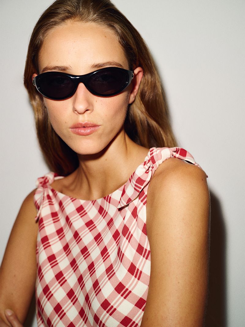 Sangre Check Sorrel Dress - Image 2