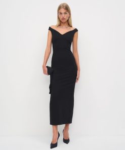 Black Devon Knit Dress