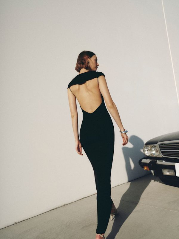 Black Dovie Knit Dress