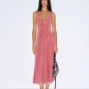 Coral Campbell Knit Dress
