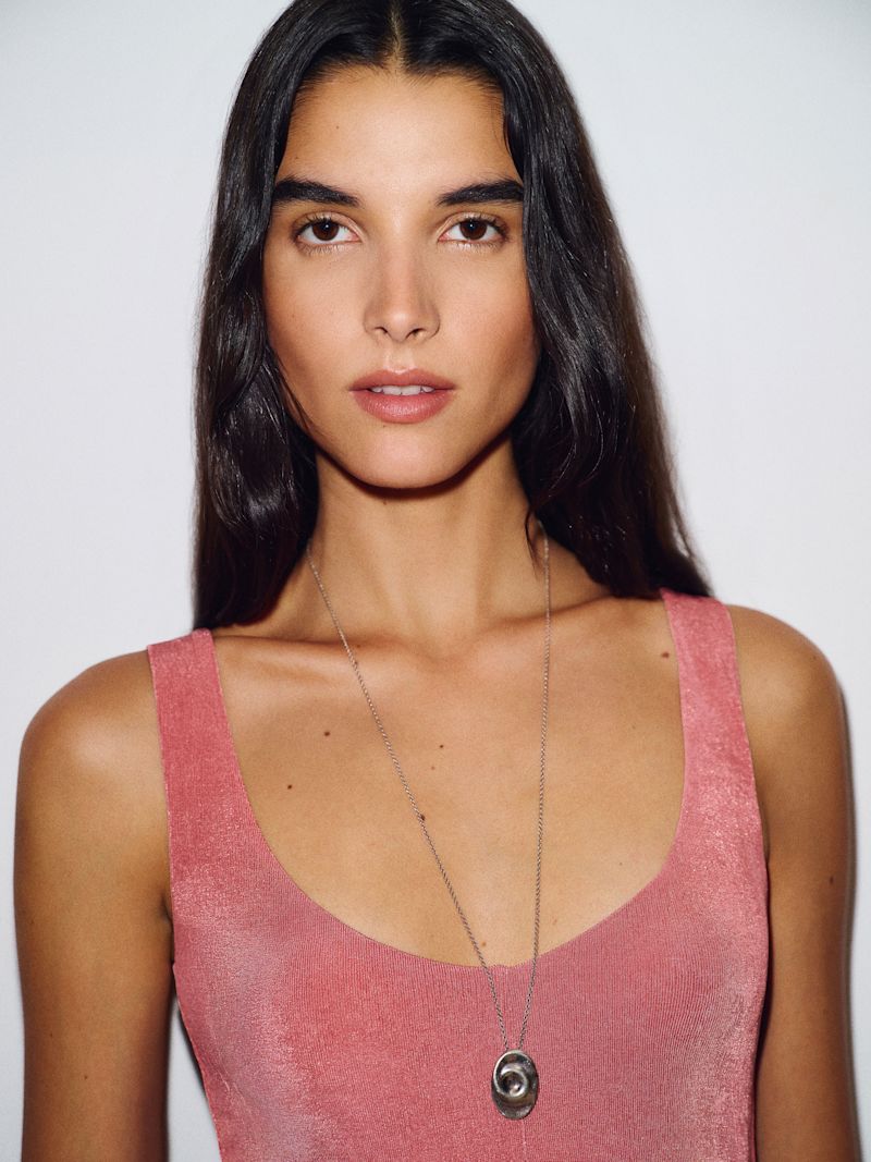 Coral Campbell Knit Dress - Image 3